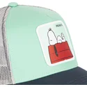 petten-gebogen-groen-snapback-pe2-snoopy-peanuts-van-capslab