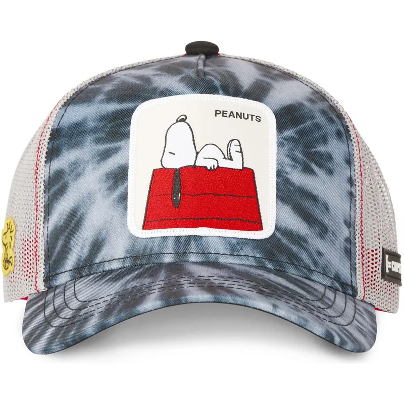 petten-gebogen-marineblauw-snapback-tie-snoopy-peanuts-van-capslab
