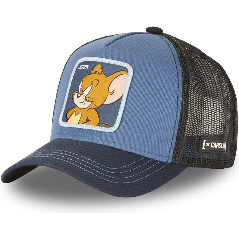 petten-gebogen-marineblauw-snapback-je4-jerry-looney-tunes-van-capslab petten-gebogen-marineblauw-snapback-je4-jerry-looney-tunes-van-capslab