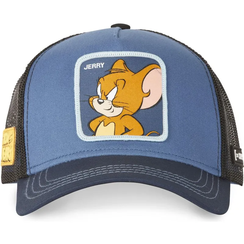 petten-gebogen-marineblauw-snapback-je4-jerry-looney-tunes-van-capslab petten-gebogen-marineblauw-snapback-je4-jerry-looney-tunes-van-capslab