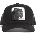 petten-gebogen-zwart-snapback-black-panther-the-farm-van-goorin-bros