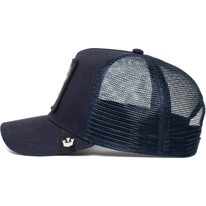 petten-gebogen-marineblauw-snapback-wolf-the-farm-van-goorin-bros