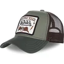 petten-gebogen-groen-snapback-square6-van-von-dutch
