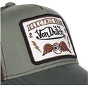 petten-gebogen-groen-snapback-square6-van-von-dutch