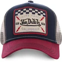 petten-gebogen-marineblauw-snapback-square16-van-von-dutch