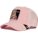 petten-gebogen-roze-snapback-cutie-smile-more-the-farm-van-goorin-bros