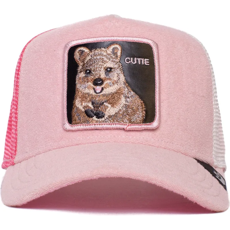 petten-gebogen-roze-snapback-cutie-smile-more-the-farm-van-goorin-bros