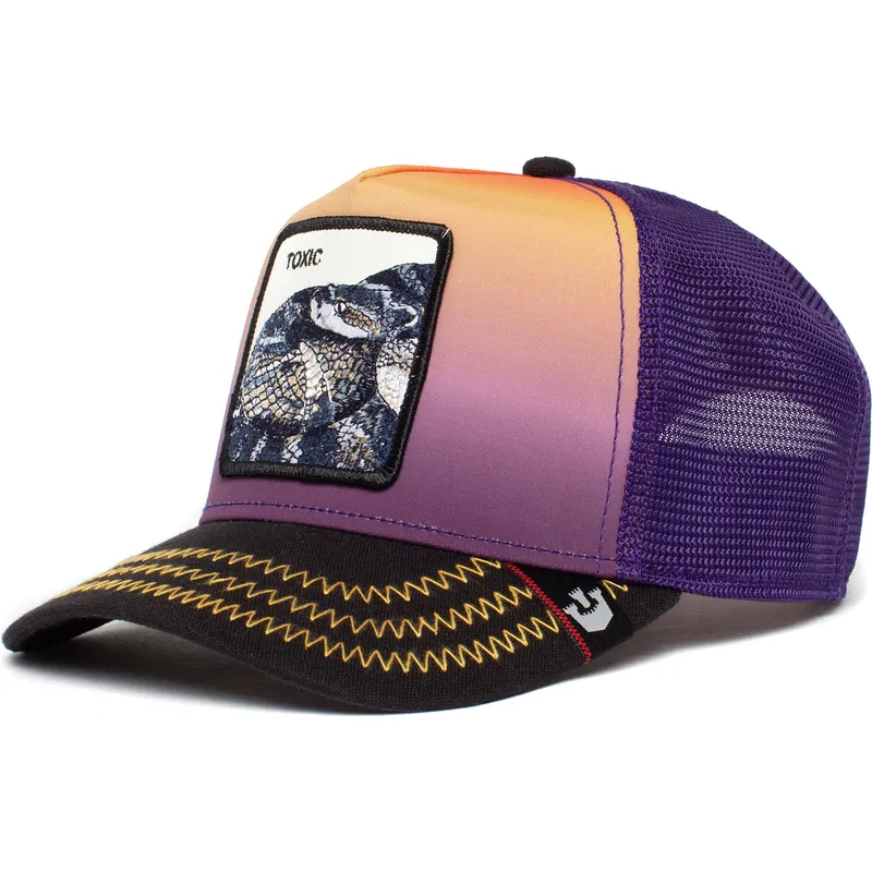 petten-gebogen-paars-snapback-toxic-the-farm-van-goorin-bros