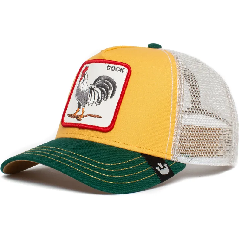petten-gebogen-geel-snapback-the-cock-the-farm-van-goorin-bros