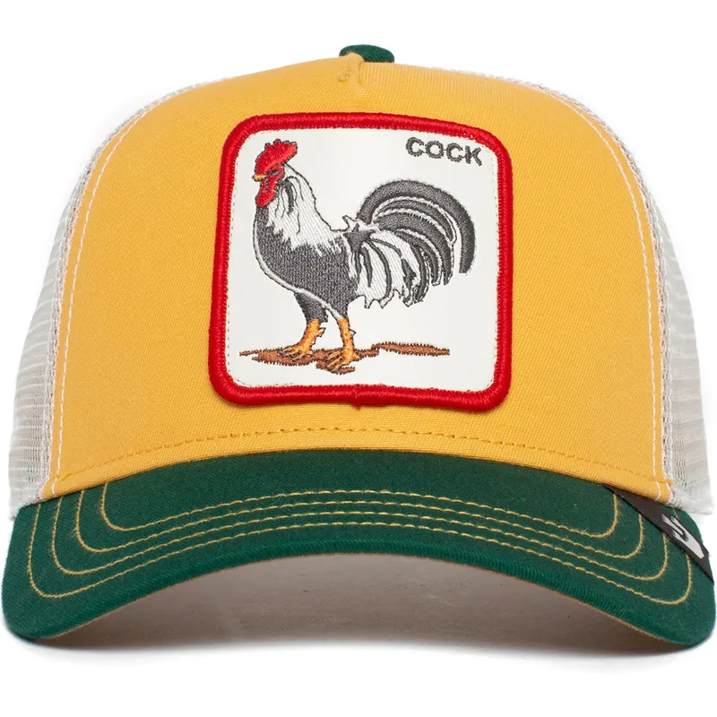 petten-gebogen-geel-snapback-the-cock-the-farm-van-goorin-bros