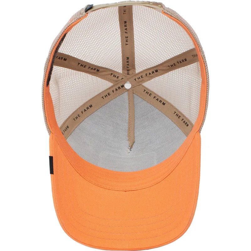petten-gebogen-blauw-snapback-the-panther-the-farm-van-goorin-bros