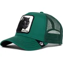petten-gebogen-groen-snapback-the-panther-the-farm-van-goorin-bros