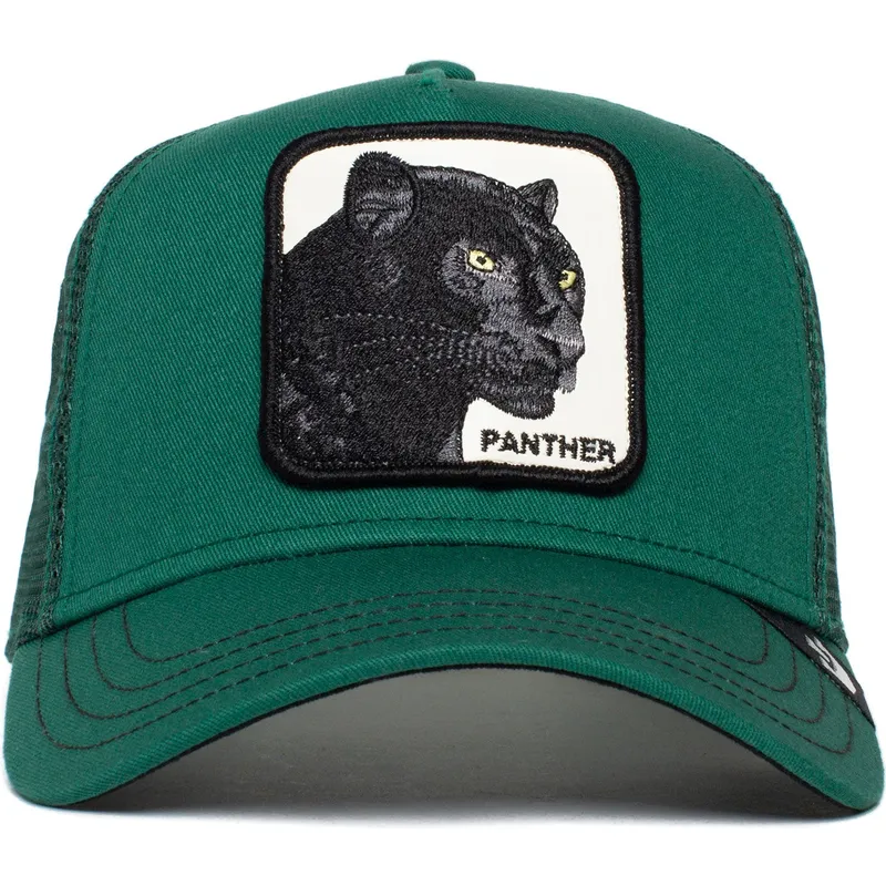 petten-gebogen-groen-snapback-the-panther-the-farm-van-goorin-bros
