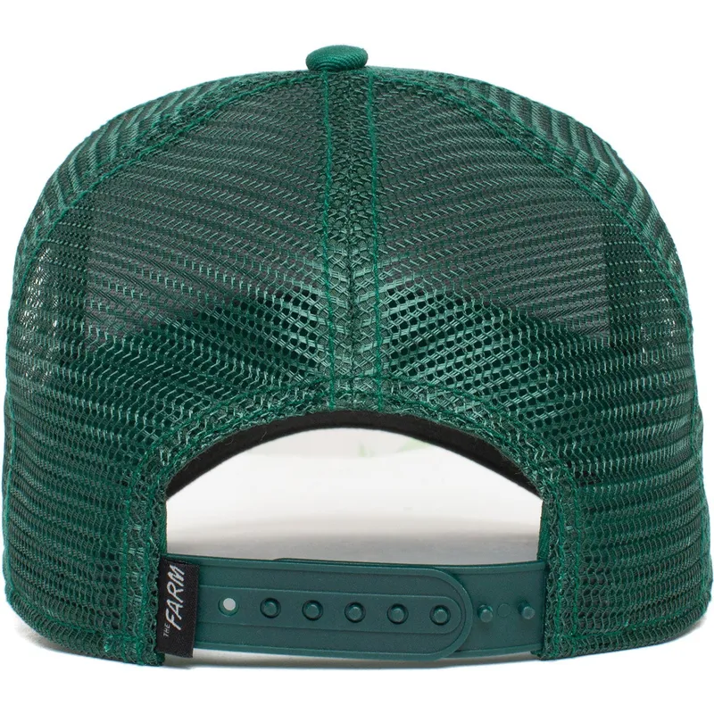 petten-gebogen-groen-snapback-the-panther-the-farm-van-goorin-bros