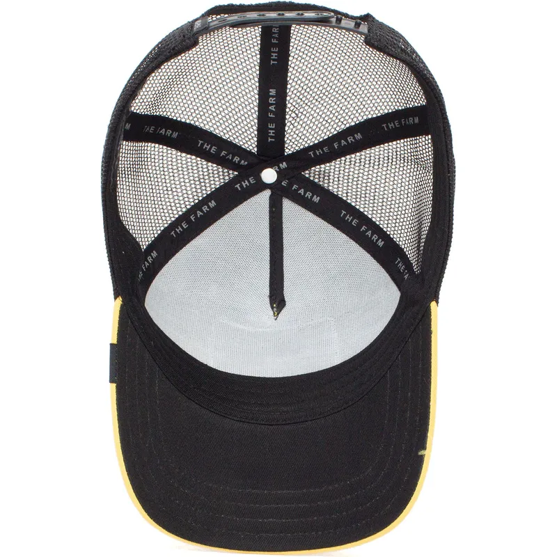petten-gebogen-zwart-snapback-the-king-lion-the-farm-van-goorin-bros