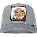 petten-gebogen-grijs-snapback-the-king-lion-the-farm-van-goorin-bros