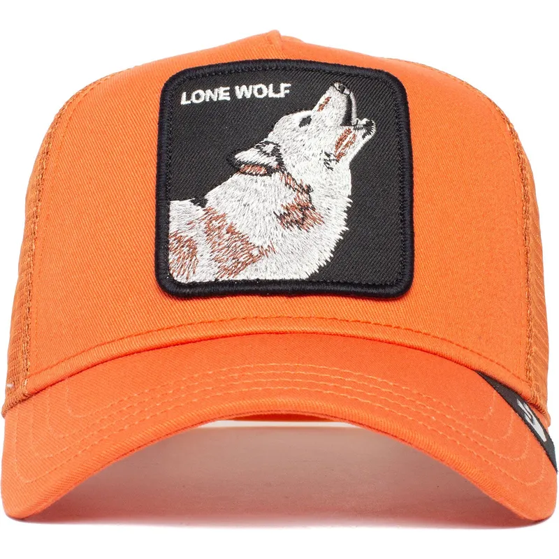 petten-gebogen-oranje-snapback-the-lone-wolf-the-farm-van-goorin-bros petten-gebogen-oranje-snapback-the-lone-wolf-the-farm-van-goorin-bros
