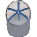 petten-gebogen-grijs-snapback-the-queen-bee-the-farm-van-goorin-bros