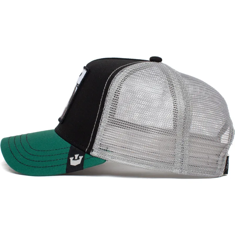 petten-gebogen-zwart-snapback-the-white-tiger-the-farm-van-goorin-bros