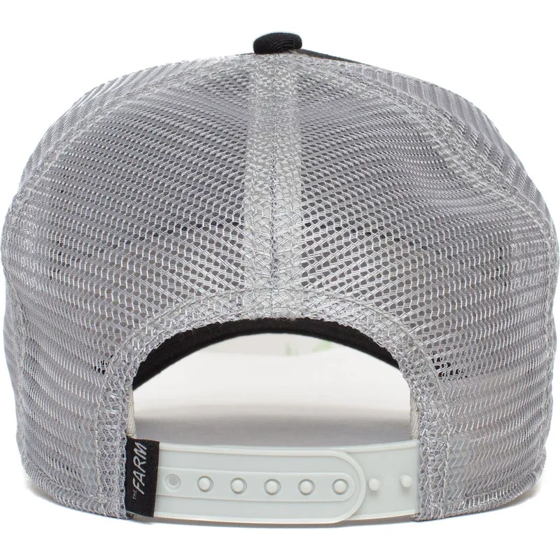 petten-gebogen-zwart-snapback-the-white-tiger-the-farm-van-goorin-bros