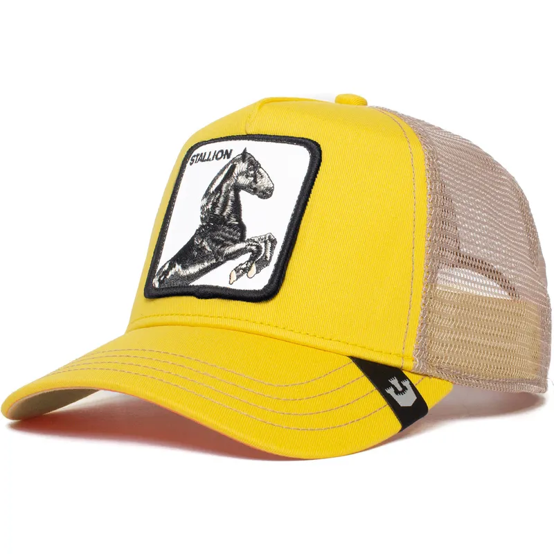 petten-gebogen-geel-snapback-the-stallion-the-farm-van-goorin-bros petten-gebogen-geel-snapback-the-stallion-the-farm-van-goorin-bros