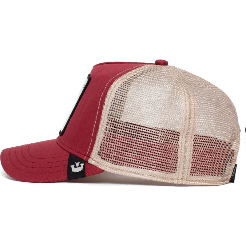 petten-gebogen-rood-snapback-the-baddest-boy-the-farm-van-goorin-bros petten-gebogen-rood-snapback-the-baddest-boy-the-farm-van-goorin-bros