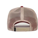 petten-gebogen-rood-snapback-the-bull-the-farm-van-goorin-bros