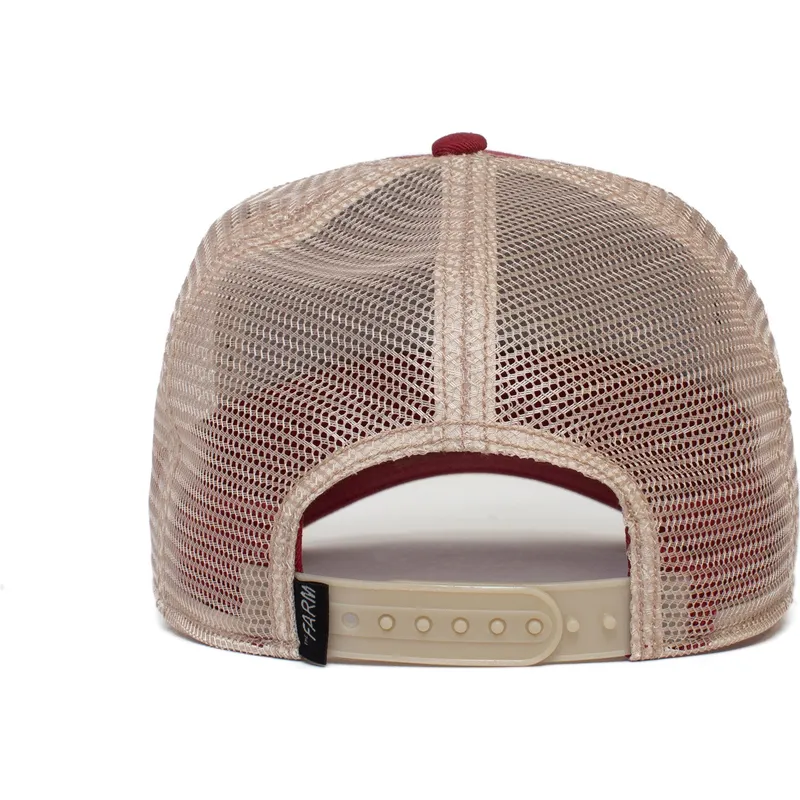petten-gebogen-rood-snapback-the-bull-the-farm-van-goorin-bros petten-gebogen-rood-snapback-the-bull-the-farm-van-goorin-bros