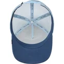 petten-gebogen-blauw-snapback-the-ass-the-farm-van-goorin-bros