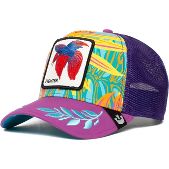 petten-gebogen-paars-snapback-van-siam-fighter-even-betta-the-farm-van-goorin-bros