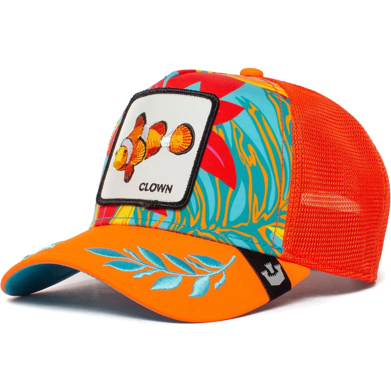 petten-gebogen-oranje-snapback-clown-public-anemone-the-farm-van-goorin-bros petten-gebogen-oranje-snapback-clown-public-anemone-the-farm-van-goorin-bros