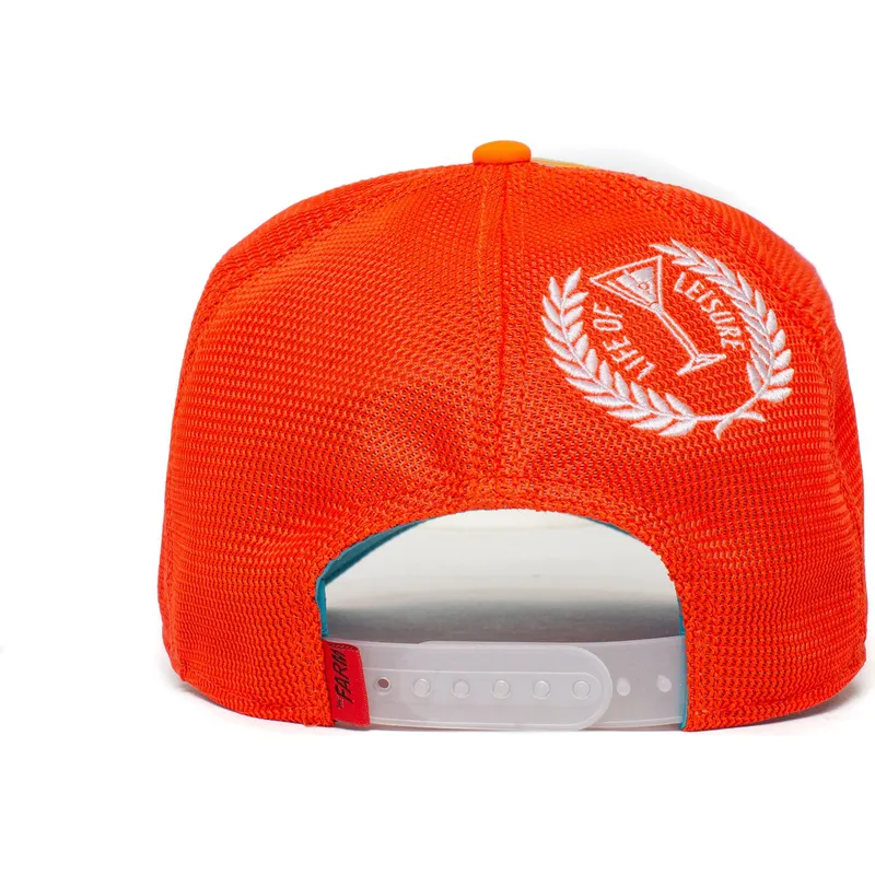 petten-gebogen-oranje-snapback-clown-public-anemone-the-farm-van-goorin-bros petten-gebogen-oranje-snapback-clown-public-anemone-the-farm-van-goorin-bros