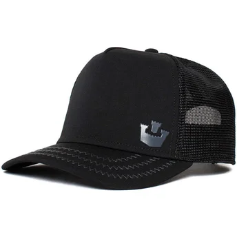 petten-gebogen-zwart-snapback-gateway-the-farm-van-goorin-bros