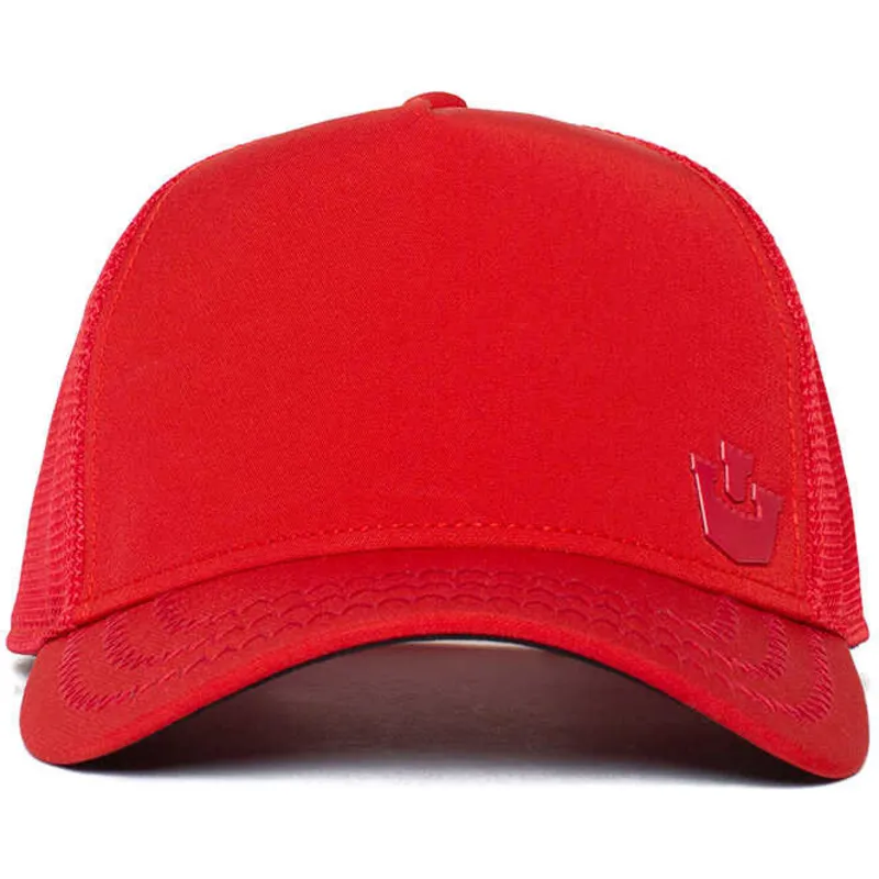 petten-gebogen-rood-snapback-gateway-the-farm-van-goorin-bros petten-gebogen-rood-snapback-gateway-the-farm-van-goorin-bros