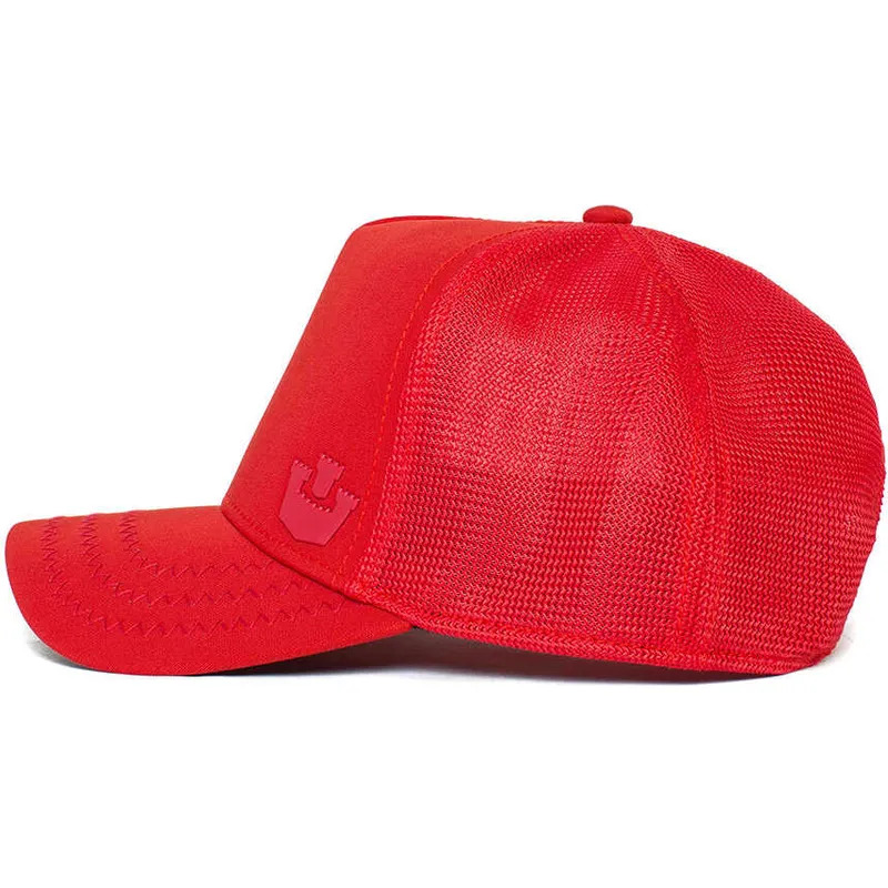 petten-gebogen-rood-snapback-gateway-the-farm-van-goorin-bros petten-gebogen-rood-snapback-gateway-the-farm-van-goorin-bros