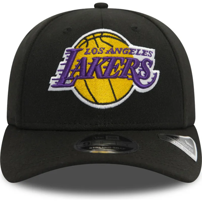 petten-gebogen-zwart-snapback-9fifty-stretch-snap-van-los-angeles-lakers-nba-van-new-era