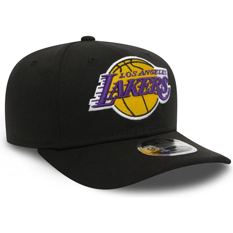 petten-gebogen-zwart-snapback-9fifty-stretch-snap-van-los-angeles-lakers-nba-van-new-era