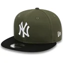 petten-plat-groen-snapback-9fifty-colour-block-van-new-york-yankees-mlb-van-new-era