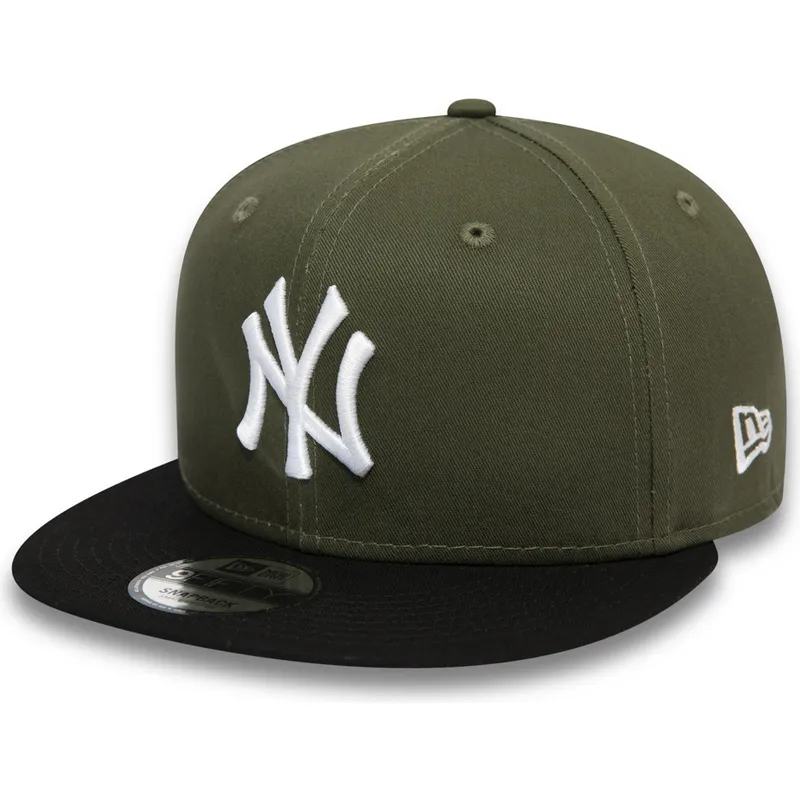 petten-plat-groen-snapback-9fifty-colour-block-van-new-york-yankees-mlb-van-new-era