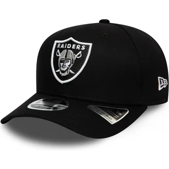 petten-gebogen-zwart-snapback-9fifty-team-stretch-snap-van-las-vegas-raiders-nfl-van-new-era