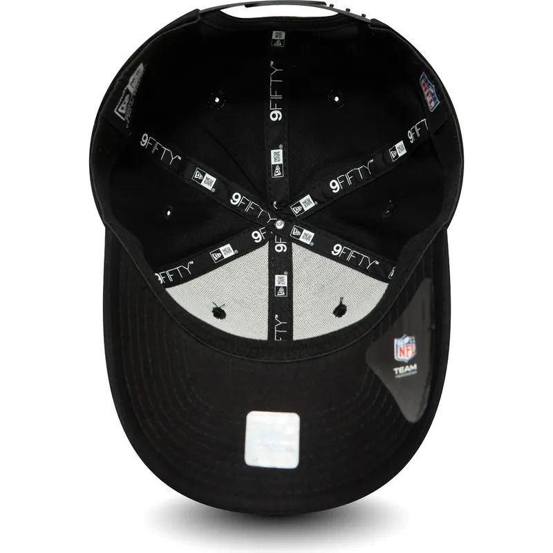 petten-gebogen-zwart-snapback-9fifty-team-stretch-snap-van-las-vegas-raiders-nfl-van-new-era