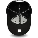 petten-gebogen-zwart-snapback-9fifty-tonal-stretch-snap-van-chicago-bulls-nba-van-new-era