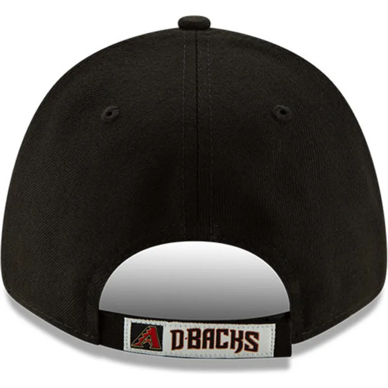 petten-gebogen-zwart-verstelbaar-9forty-the-league-van-arizona-diamondbacks-mlb-van-new-era