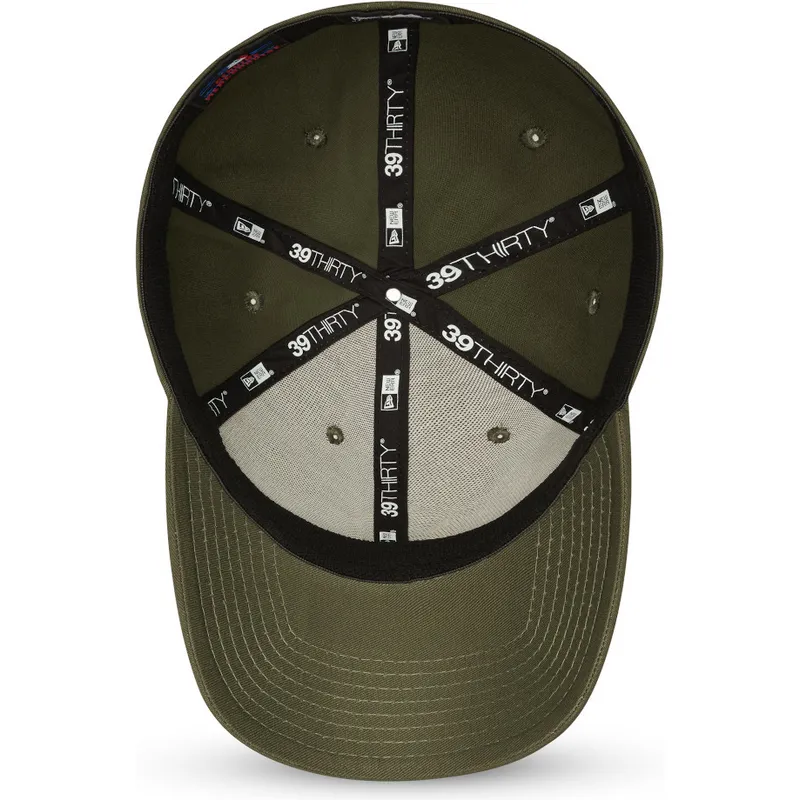 petten-gebogen-groen-fitted-39thirty-league-essential-van-new-york-yankees-mlb-van-new-era petten-gebogen-groen-fitted-39thirty-league-essential-van-new-york-yankees-mlb-van-new-era