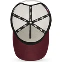 petten-gebogen-rood-snapback-9forty-a-frame-van-new-york-yankees-mlb-van-new-era