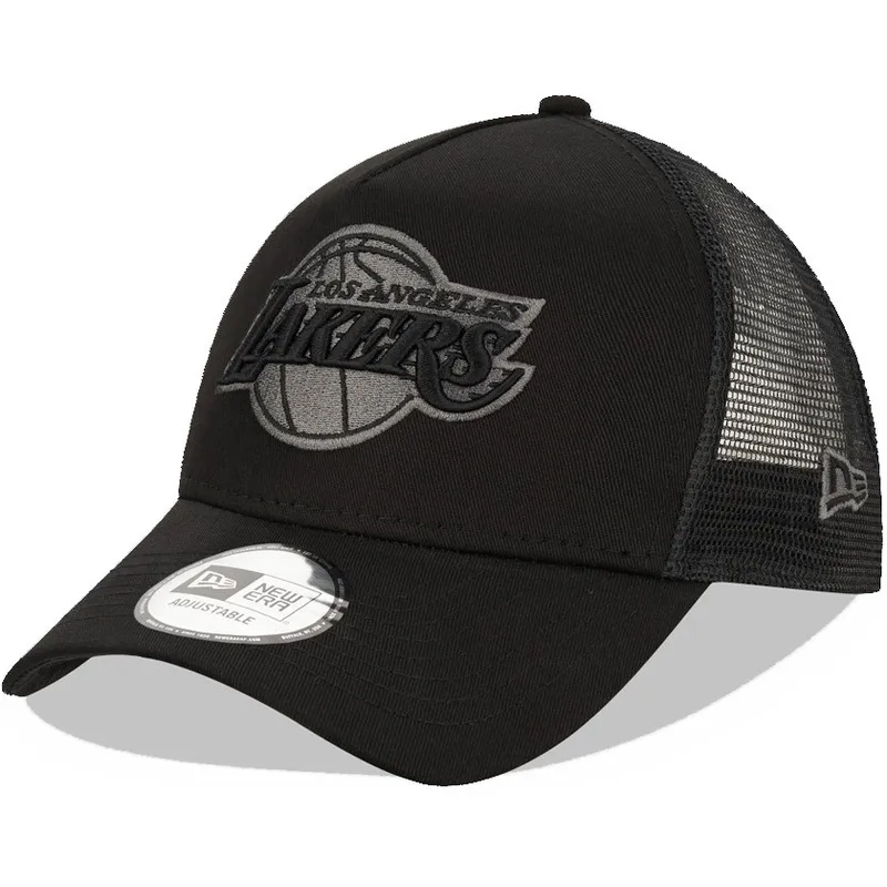 petten-gebogen-zwart-snapback-9forty-a-frame-tonal-van-los-angeles-lakers-nba-van-new-era petten-gebogen-zwart-snapback-9forty-a-frame-tonal-van-los-angeles-lakers-nba-van-new-era