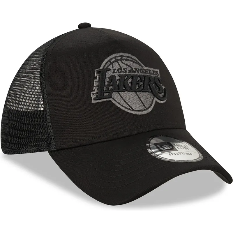 petten-gebogen-zwart-snapback-9forty-a-frame-tonal-van-los-angeles-lakers-nba-van-new-era petten-gebogen-zwart-snapback-9forty-a-frame-tonal-van-los-angeles-lakers-nba-van-new-era