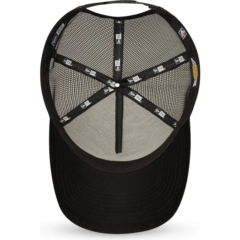 petten-gebogen-zwart-snapback-9forty-a-frame-tonal-van-los-angeles-lakers-nba-van-new-era petten-gebogen-zwart-snapback-9forty-a-frame-tonal-van-los-angeles-lakers-nba-van-new-era