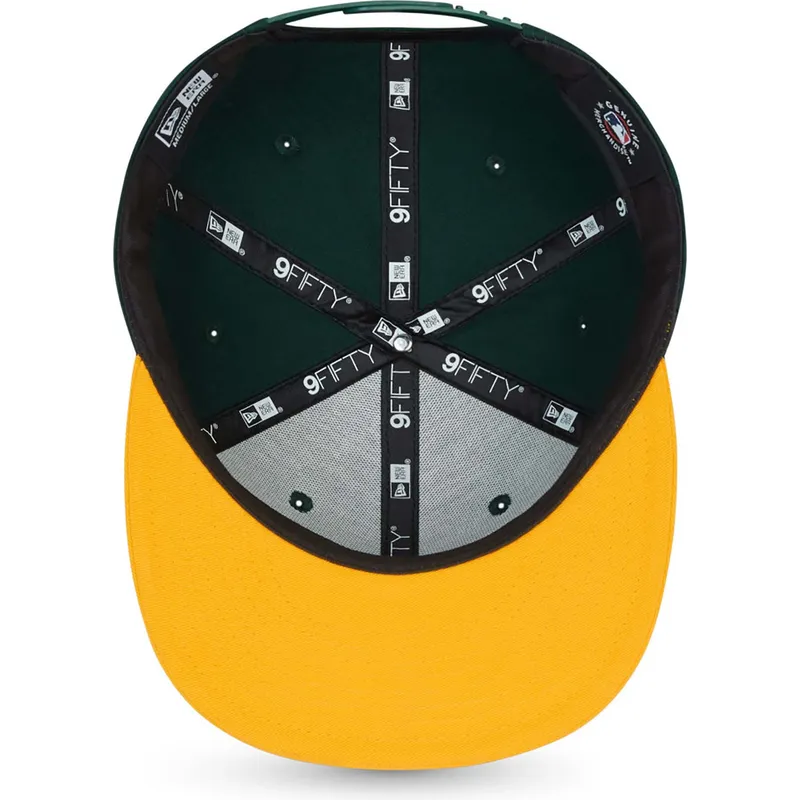 petten-plat-groen-snapback-9fifty-essential-van-oakland-athletics-mlb-van-new-era petten-plat-groen-snapback-9fifty-essential-van-oakland-athletics-mlb-van-new-era