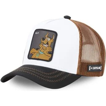 Petten gebogen meerkleurig snapback Help! REL Scooby-Doo van Capslab